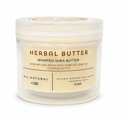 2000 MG (CBD) Herbal Butter